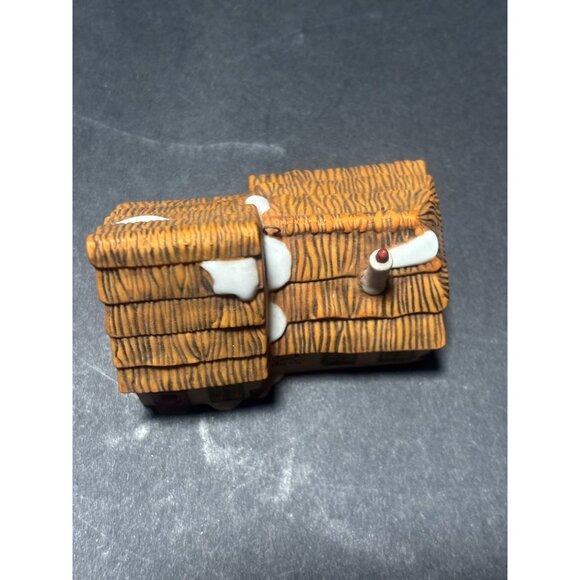 Department 56 Dickens Village Bob Cratchit Tiny Tim Lighted Ornament Vintage 80s - Picture 6 of 10